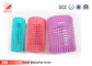 Nylon Ornament Velcro Plastic Hair Rollers / Hot Curlers For Long Hair