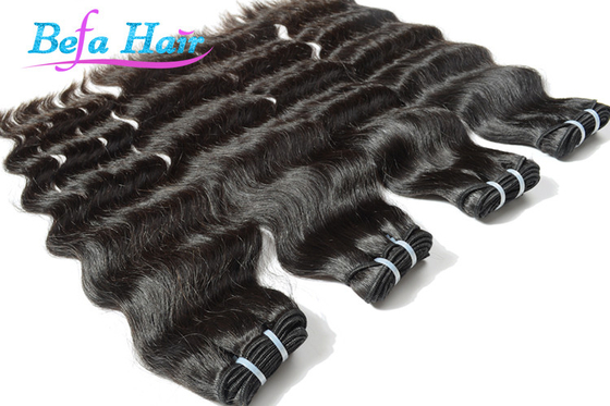 Les paquets cambodgiens adaptés aux besoins du client de cheveux de vague naturelle ont coloré des prolongements de cheveux d'Ombre